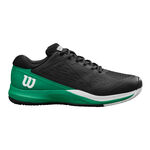 Wilson Tennisschuhe Wilson Rush Pro Ace Sandplatzschuh Herren-Schwarz,Grün