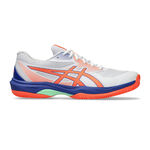 ASICS Padelschuhe ASICS Game FF Padelschuh Herren-Weiß,Koralle