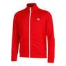 Manuel Trainingsjacke Herren-Rot,Weiß