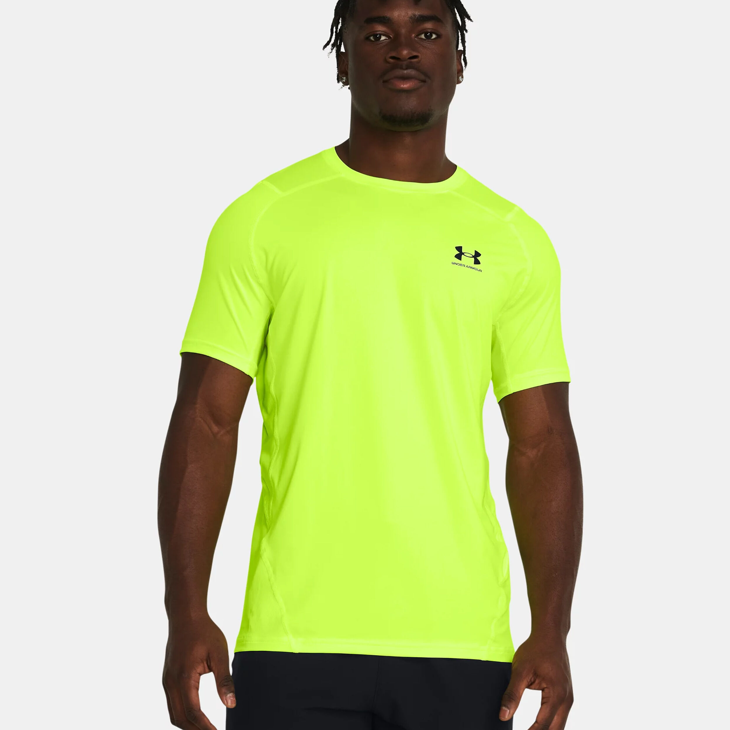 Under Armour Heatgear Fitted T Shirt Herren Grun online kaufen Tennis Point CH