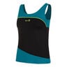 Curve Tank-Top Damen-Petrol