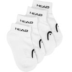 HEAD Bekleidung HEAD Performance Crew Tennissocken 3er Pack Kinder - wei&szlig;, 