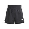 Pacer Woven High Shorts Damen-Schwarz