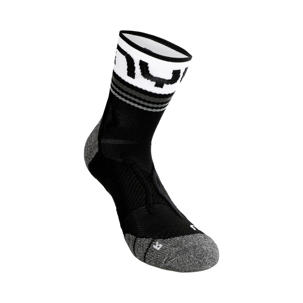 UYN Veloce Laufsocken Herren - Schwarz, Weiß