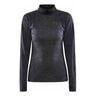 ADV SUBZ Wool Lauftop Damen-Schwarz
