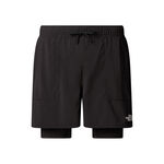 The North Face Bekleidung The North Face Sunriser 2in1 6in Laufshorts Herren-Schwarz