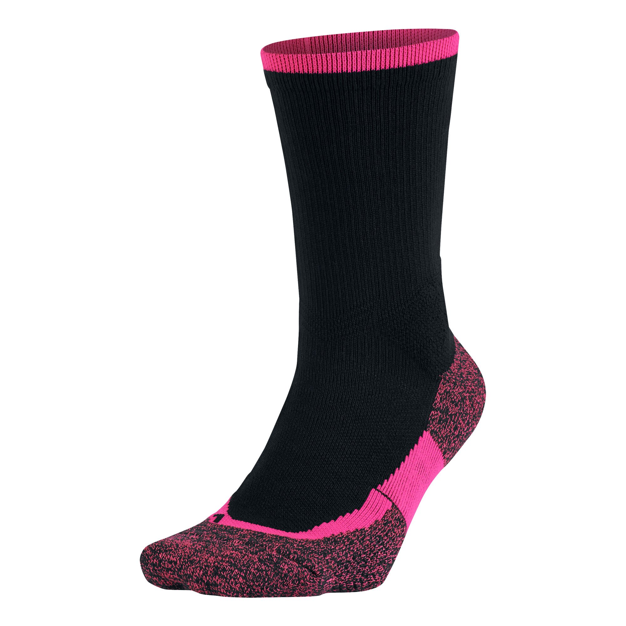 Nike Elite Tennis Crew Sportsocken - Schwarz, Pink online ...