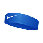 Nike Bekleidung Nike Dri-Fit Fury Classic Haarband-Blau,Weiß