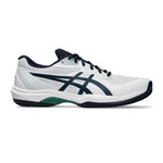 ASICS Tennisschuhe ASICS Game FF / OC Sandplatzschuh Herren - wei&szlig;, dunkelblau