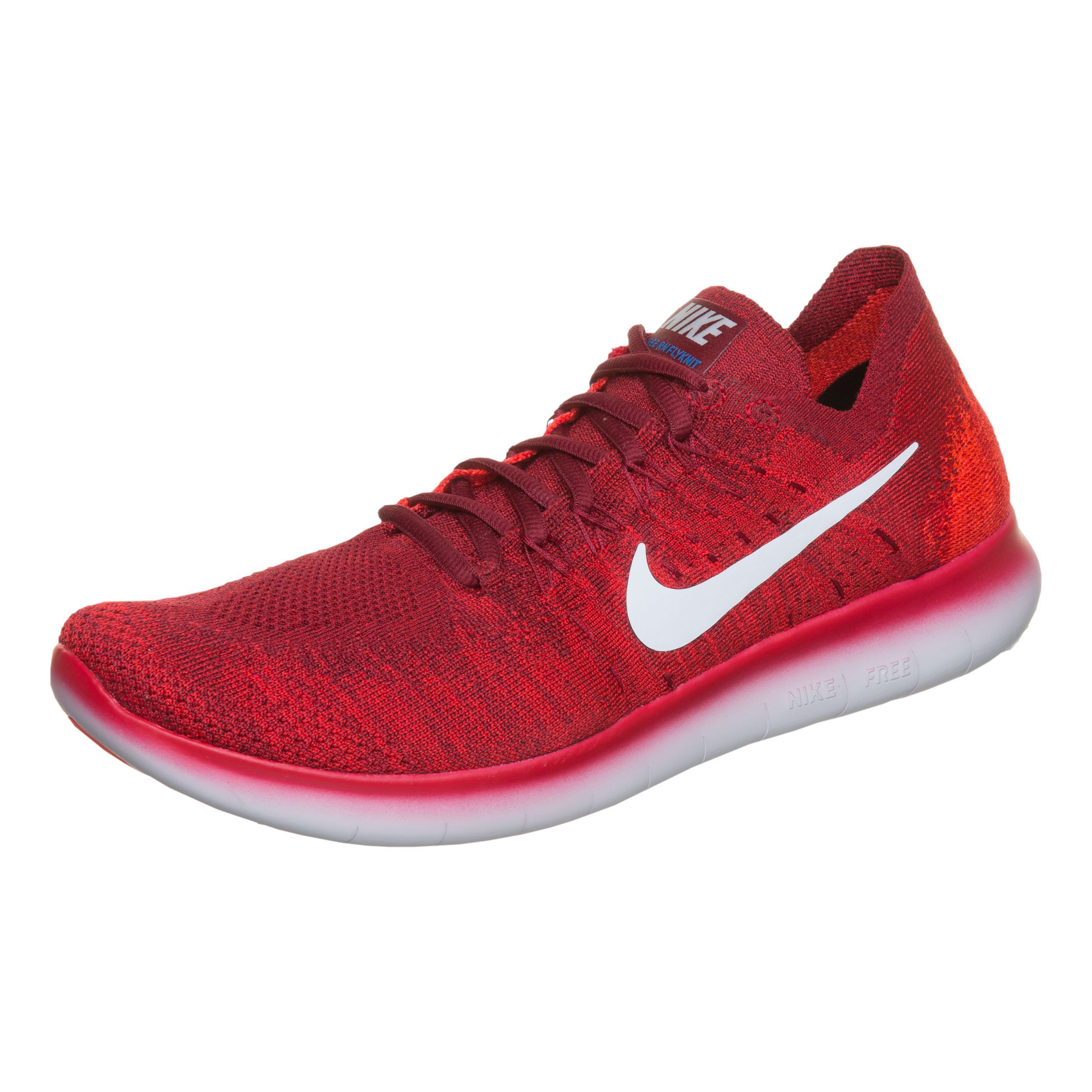 Nike Free Run Flyknit 2017 Fitnessschuh Herren Rot WeiB online kaufen Tennis Point CH