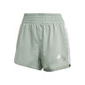 Pacer Woven High-Rise Shorts Damen-Salbei,Weiß