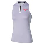 Mizuno Tennisbekleidung Mizuno Daybreakers Printed Tank-Top Damen - hellblau, 