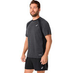 ASICS Laufshirt ASICS Road Laufshirt Herren-schwarz