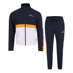 Sergio Tacchini Bekleidung Sergio Tacchini Alata Trainingsanzug Herren-Dunkelblau,Apricot
