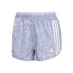 adidas Bekleidung adidas Own The Run AOP 3in Laufshorts Damen-Flieder,Weiß