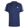 Training Essential Base 3 Stripes T-Shirt Herren-Dunkelblau,Wei&szlig;