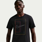 Nike T-Shirt Nike Court Heritage T-Shirt Herren-schwarz