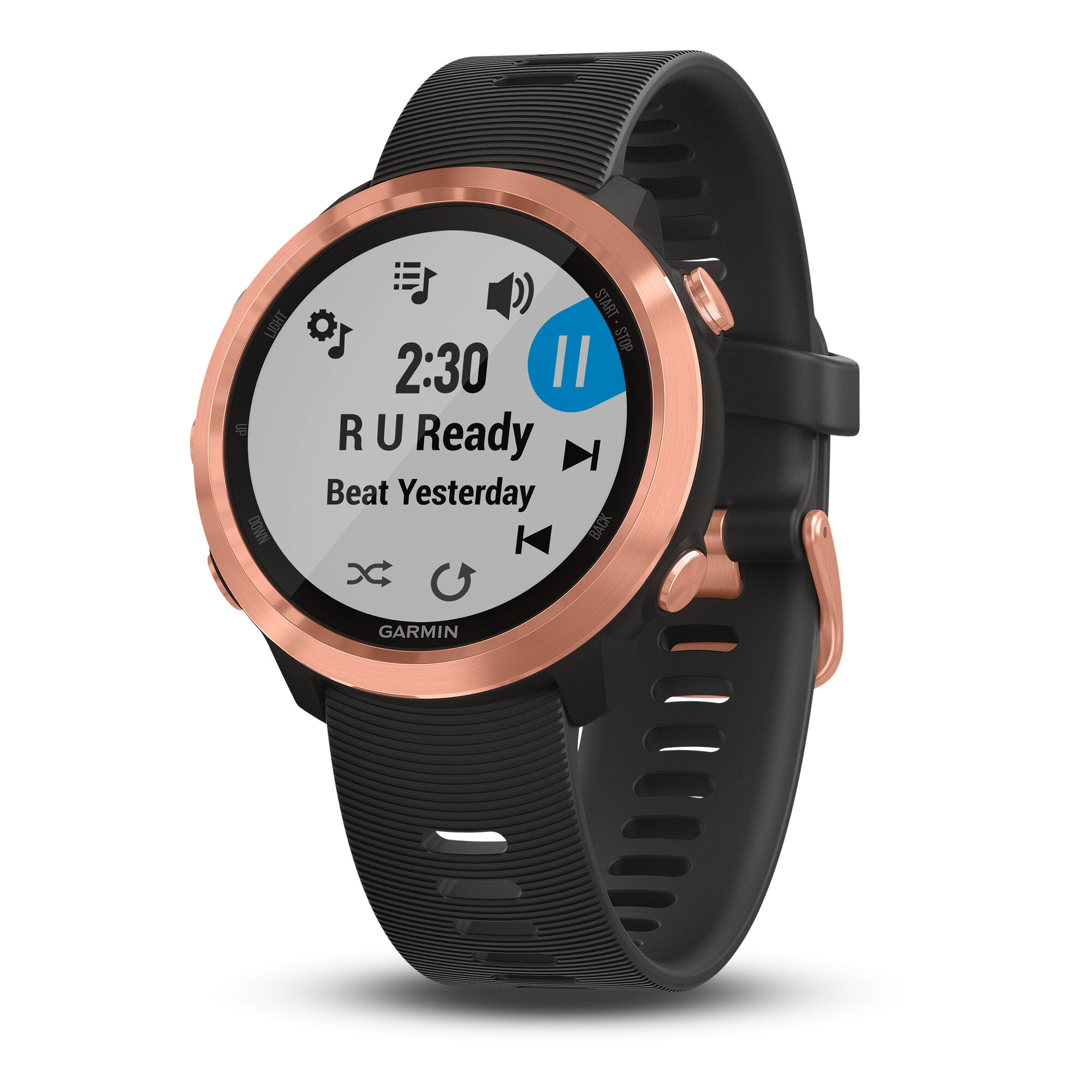 Garmin Forerunner 645 Music Pulsuhr - Schwarz, Gold online ...