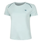 Diadora Bekleidung Diadora L. T-Shirt Damen-Hellblau