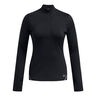 Vanish CW 1/2 Zip Longsleeve Damen-Schwarz