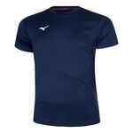 Mizuno Bekleidung Mizuno Training T-Shirt Damen - dunkelblau, 