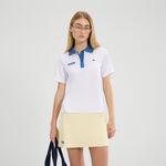 Ellesse Bekleidung Ellesse Di Lepre Polo Damen-Wei&szlig;,Blau