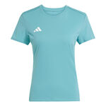 adidas Bekleidung adidas Adizero Essential Laufshirt Damen-Türkis