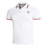 Core Button Piro Polo Herren-Weiß,Rot