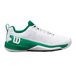 Wilson Tennisschuhe Wilson Rush Pro 4.5 Sandplatzschuh Herren-Weiß,Grün