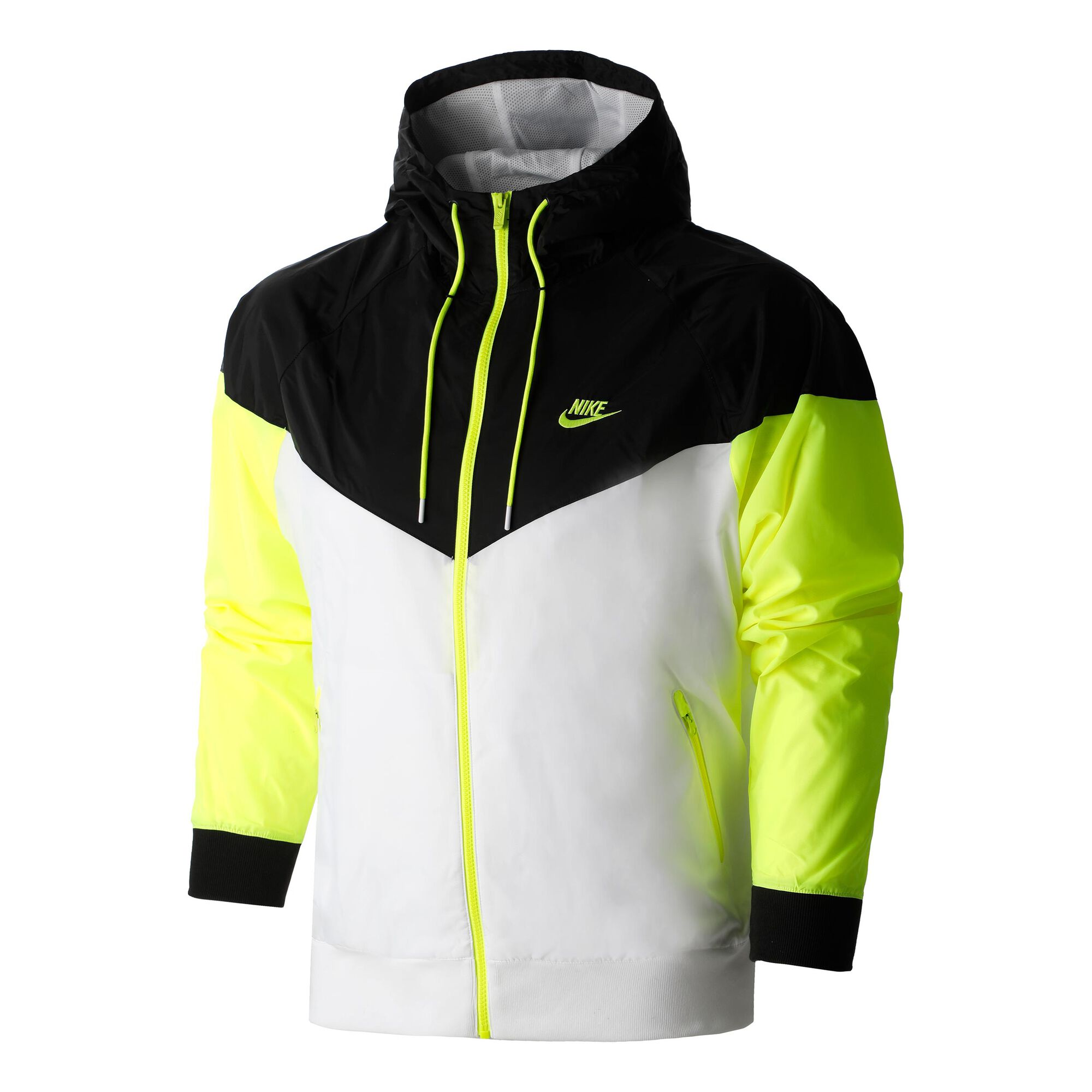 Nike Sportswear Windrunner Trainingsjacke Herren - Schwarz, Neongelb