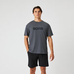 Bj&ouml;rn Borg Bekleidung Bj&ouml;rn Borg Borg Gym Oversized T-Shirt Herren-Dunkelgrau