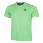 BIDI BADU Bekleidung BIDI BADU Crew Inside Out V-Neck T-Shirt Herren-Neongrün,Dunkelblau