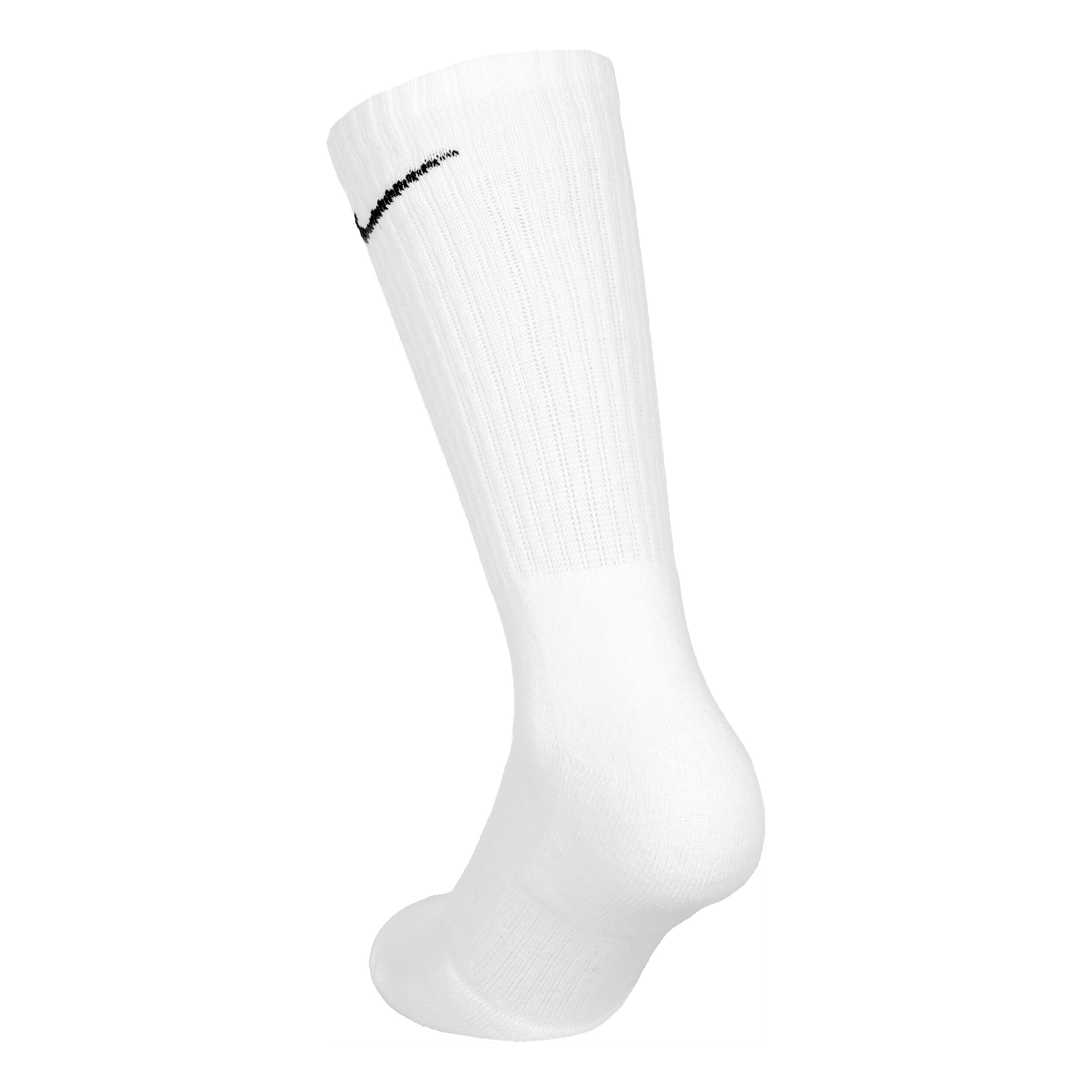 Nike Everyday Cush Crew Sportsocken 3er Pack WeiB Schwarz online kaufen Tennis Point CH
