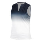 Limited Sports Tank-Top Limited Sports Sleeveless Tee Tanja Tank-Top Damen - dunkelblau, wei&szlig;