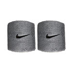 Nike Bekleidung Nike Swoosh Classic Schweißband Unisex - grau, schwarz