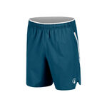 Quiet Please Bekleidung Quiet Please Create Drop 7in Shorts Herren-Petrol,Weiß