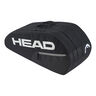 Base Racquet Bag M Schlägertasche 6er-Schwarz