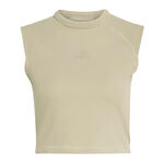 adidas Tank-Top adidas All SZN Rib Tank-Top Tank-Top Damen - beige