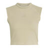 All SZN Rib Tank-Top Tank-Top Damen - beige