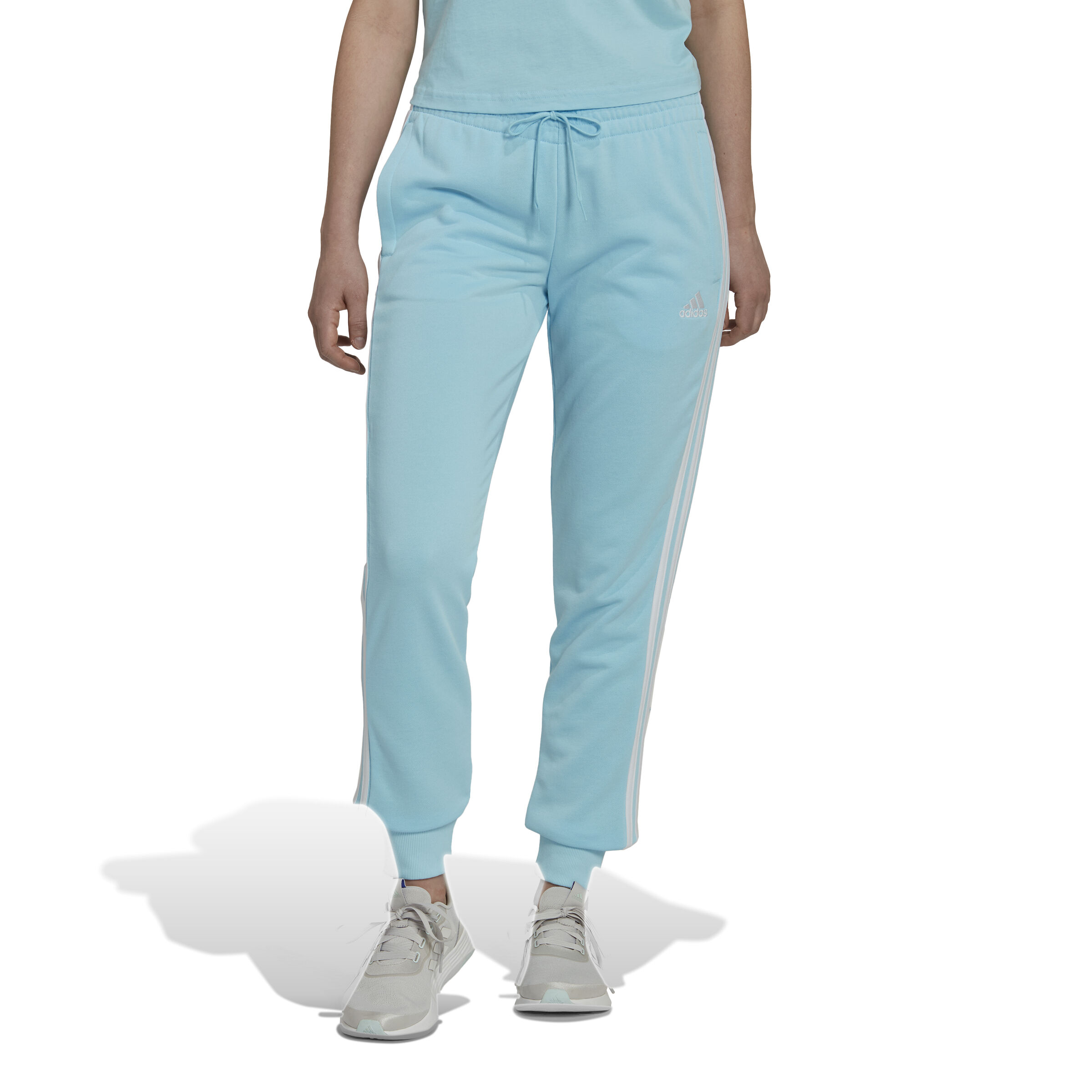 Adidas trainingshose blau damen sales