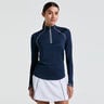 Solid Sun Protection Longsleeve Damen-Dunkelblau
