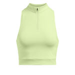 Under Armour Bekleidung Under Armour Run Anywhere Crop Laufshirt Damen-Grün