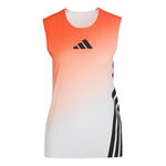adidas Lauftop adidas Terrex XPR Pro  Laufshirt Damen-wei&szlig;, orange