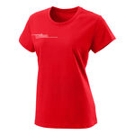 Wilson Wilson Team II Tech T-Shirt Damen-Rot