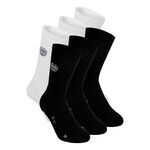 BIDI BADU Bekleidung BIDI BADU Matayo Crew Tech Tennissocken-Schwarz,Weiß