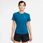 Nike Bekleidung Nike Swift Laufshirt Damen-Grün,Silber
