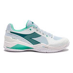 Diadora Tennisschuhe Diadora Blushield Torneo 3 Allcourtschuh Herren-wei&szlig;, petrol