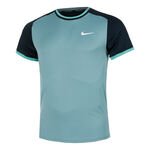 Nike Bekleidung Nike Court Dri-Fit Advantage T-Shirt Herren - blaugrau, 