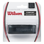 Wilson Basisgriffbänder Wilson Cushion-Aire Classic Sponge 1er Pack-Schwarz