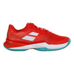 Babolat Tennisschuhe Babolat Jet Mach 3 Allcourtschuh Damen-Koralle,Grün